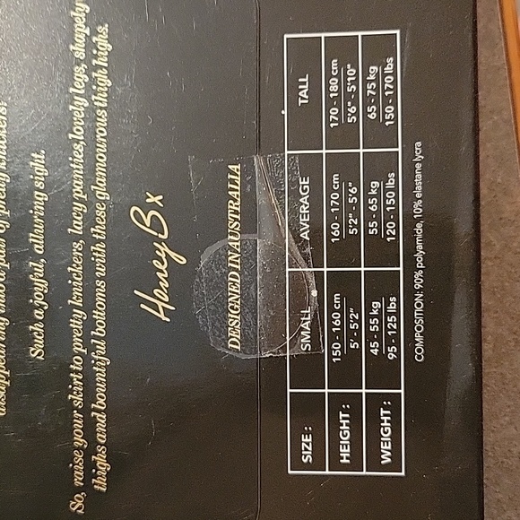 Honey Birdette stockings - Picture 4 of 4